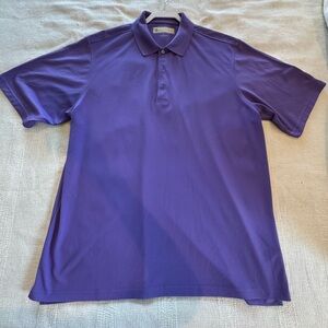 Donald Ross Purple golf Shirt
